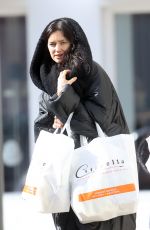 IRINA SHAYK Out Shopping for Groceries in New York 02/18/2025