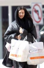 IRINA SHAYK Out Shopping for Groceries in New York 02/18/2025