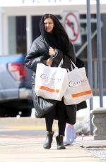 IRINA SHAYK Out Shopping for Groceries in New York 02/18/2025