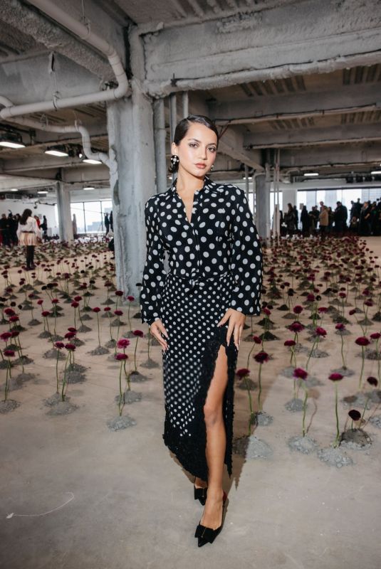 ISABELA MERCED at Carolina Herrera Fall RTW 2025 Fashion Show at NYFW in New York City 02/10/2025