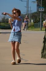 ISLA FISHER and MICHELLE BUTEAU Out for Coffee on Gold Coast 02/27/2025