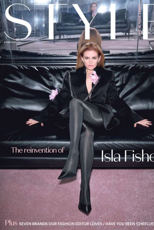 ISLA FISHER in The Sunday Times Style Magazine, February 2025