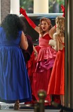 ISLA FISHER on the Set of Spa Weekend on Gold Coast 02/25/2025