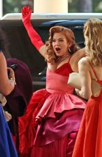 ISLA FISHER on the Set of Spa Weekend on Gold Coast 02/25/2025
