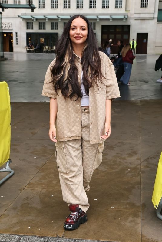 JADE THIRLWALL Leaves BBC Radio 2 Studio in London 02/21/2025