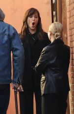 JENNIFER GARNER on the Set of The Last Thing He Told Me in Los Angeles 02/04/2025