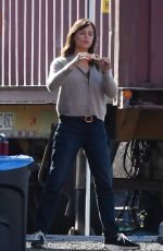 JENNIFER GARNER on the Set of The Last Thing He Told Me in Los Angeles 02/07/2025
