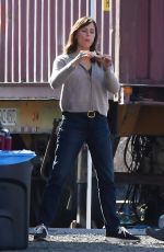 JENNIFER GARNER on the Set of The Last Thing He Told Me in Los Angeles 02/07/2025