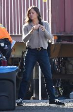 JENNIFER GARNER on the Set of The Last Thing He Told Me in Los Angeles 02/07/2025