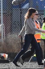 JENNIFER GARNER on the Set of The Last Thing He Told Me in Los Angeles 02/07/2025
