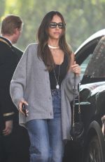 JESSICA ALBA Arrives Back at Her Hotel in Beverly Hills 02/26/2025