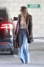 JESSICA ALBA Out and About in Santa Monica 02/18/2025