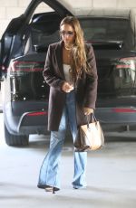JESSICA ALBA Out and About in Santa Monica 02/18/2025