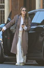 JESSICA ALBA Out for Lunch in West Hollywood 02/10/2025