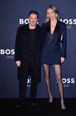 JESSICA CLARKE at BOSS One x David Beckham Fashion Launch Event in London 01/30/2025