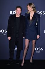 JESSICA CLARKE at BOSS One x David Beckham Fashion Launch Event in London 01/30/2025