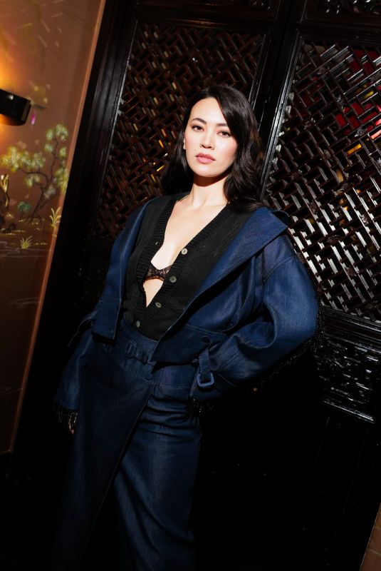 JESSICA HENWICK at Huishan Zhang’s Chinese New Year Dinner in London 02/05/2025