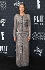JODIE FOSTER at 30th Annual Critics Choice Awards in Santa Monica 02/07/2025