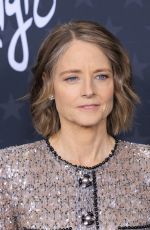 JODIE FOSTER at 30th Annual Critics Choice Awards in Santa Monica 02/07/2025