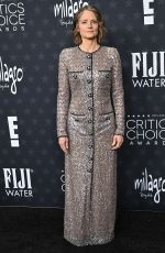 JODIE FOSTER at 30th Annual Critics Choice Awards in Santa Monica 02/07/2025