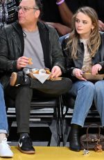 JOEY KING at NBA Game Between L.A. Lakers and Minnesota Timberwolves in Los Angeles 02/27/2025