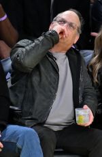 JOEY KING at NBA Game Between L.A. Lakers and Minnesota Timberwolves in Los Angeles 02/27/2025