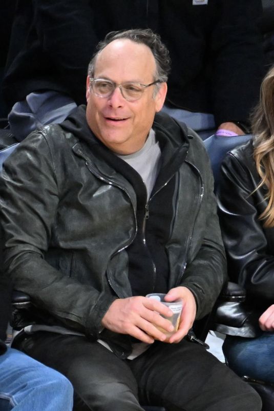JOEY KING at NBA Game Between L.A. Lakers and Minnesota Timberwolves in Los Angeles 02/27/2025