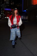JORDYN WOODS Arrives at Knicks Game in New York City 02/01/2025