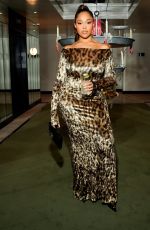 JORDYN WOODS at Black in Fashion Council Seasonal NYFW Dinner in New York City 02/04/2025