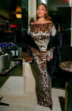 JORDYN WOODS at Black in Fashion Council Seasonal NYFW Dinner in New York City 02/04/2025