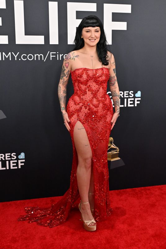 JULIA MICHAELS at 67th Annual GRAMMY Awards in Los Angeles 02/02/2025