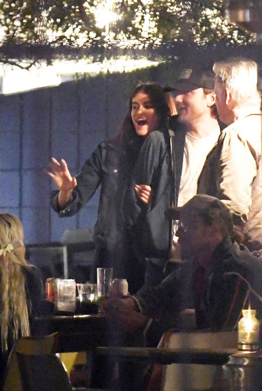 KAIA GERBER and Lewis Pullman Out on His Birthday in Los Angeles 01/29/2025