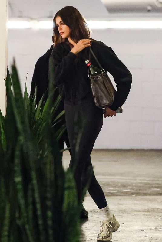KAIA GERBER Arrives at a Gym in Los Angeles 02/06/2025