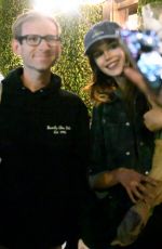 KAIA GERBER Greets Her Fans as She Leaves Her Play in Los Angeles 02/16/2025