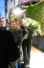 KAIA GERBER Greets Her Fans as She Leaves Her Play in Los Angeles 02/16/2025