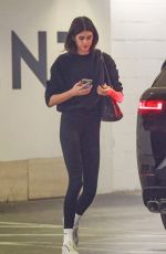 KAIA GERBER Heading to Pilates Session in Los Angeles 02/20/2025