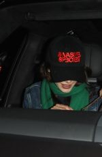 KAIA GERBER Leaves Matrix Theatre in Los Angeles 02/08/2025