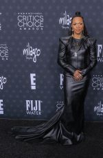 KALI REIS at 30th Annual Critics Choice Awards in Santa Monica 02/07/2025