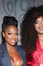 KANDI and RILEY BURRUSS Arrives at Sergio Hudson Fall Winter 2025 Show at New York Fashion Week 02/07/2025