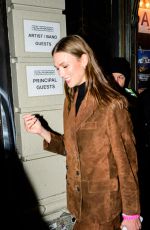 KARLIE KLOSS Arrives at Paul McCartney