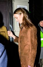 KARLIE KLOSS Arrives at Paul McCartney