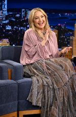 KATE HUDSON at Tonight Show Starring Jimmy Fallon 02/25/2025