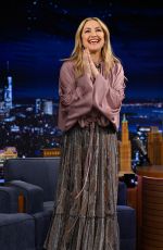 KATE HUDSON at Tonight Show Starring Jimmy Fallon 02/25/2025