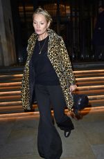KATE MOSS Visit a Hairdressers in London 01/30/2025