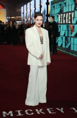 KATHERINE LANGFORD at Mickey 17 World Premiere in London 02/13/2025