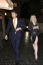 KATHRYN NEWTON Arrives at Vanity Fair & Instagram