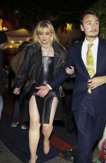KATHRYN NEWTON Arrives at Vanity Fair & Instagram
