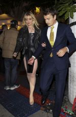 KATHRYN NEWTON Arrives at Vanity Fair & Instagram