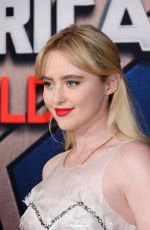 KATHRYN NEWTON at Captain America: Brave New World Premiere at TCL Chinese Theatre in Hollywood 02/11/2025
