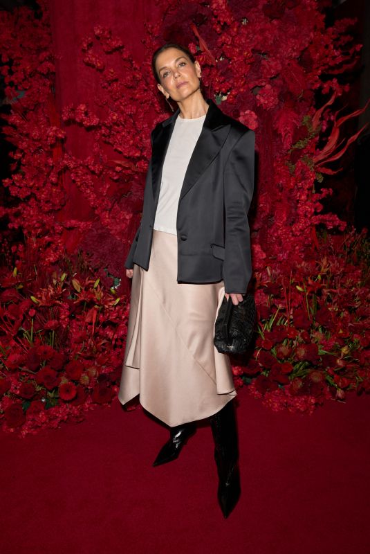 KATIE HOLMES at Christian Siriano Fall/Winter 2025 Show at New York Fashion Week 02/06/2025
